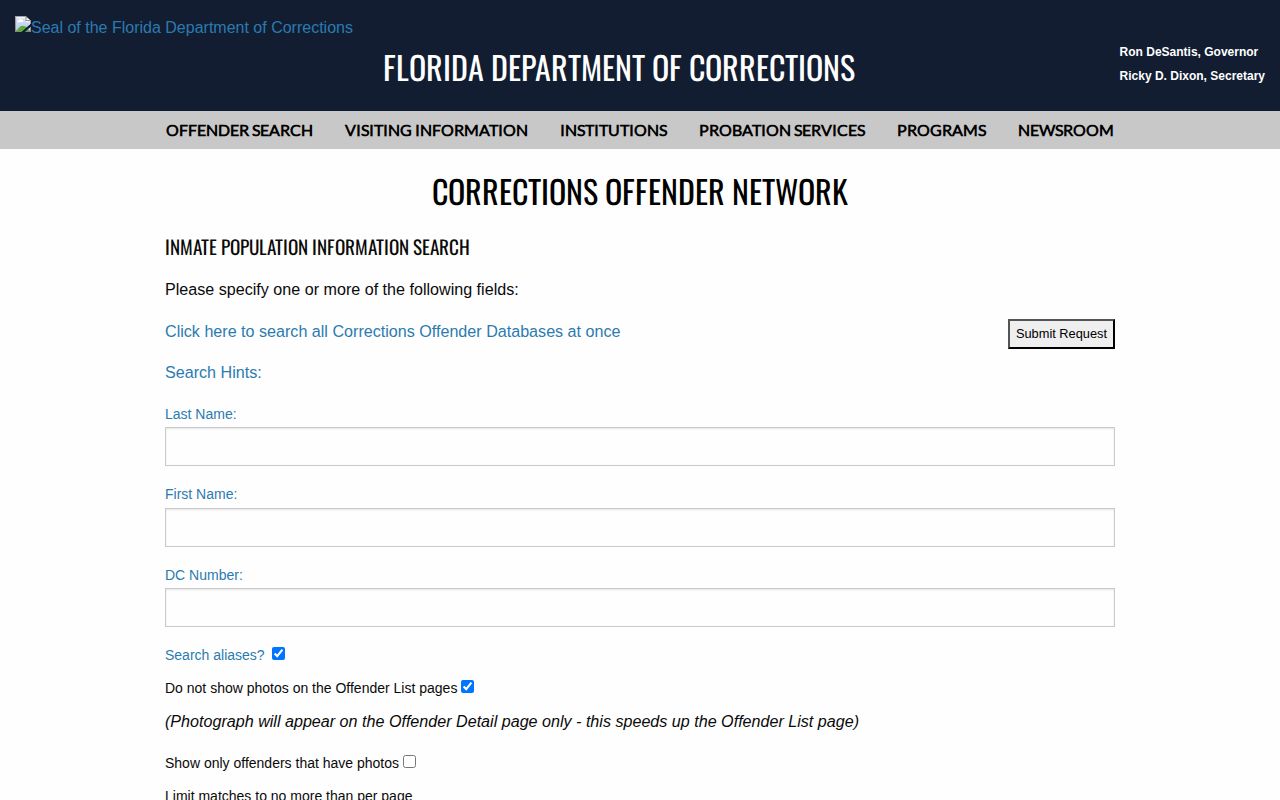 Lancaster Correctional Institution current release date search